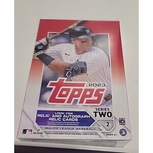 2023 Topps Baseball Series Two Hanger Boxes 67 Cards Factory Sealed